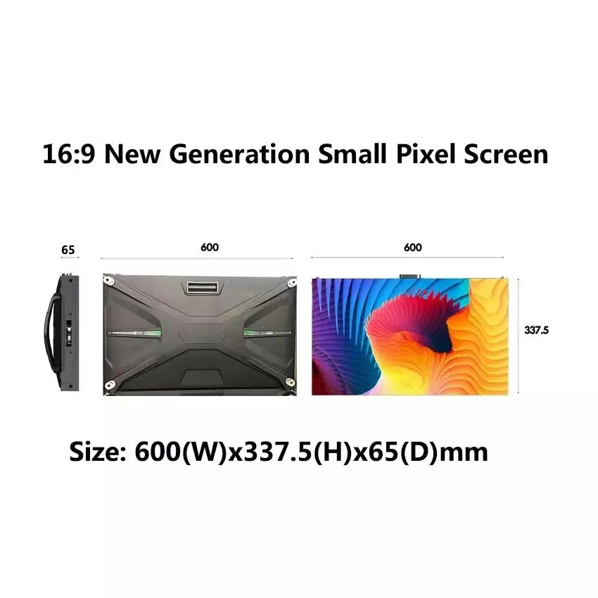 Customized P1.875 Indoor LED Video Wall Show Panel with Excessive Definition Small Pixel Pitch and Full Coloration